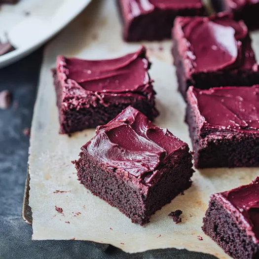 A plate of chocolate cake with a white plate underneath.