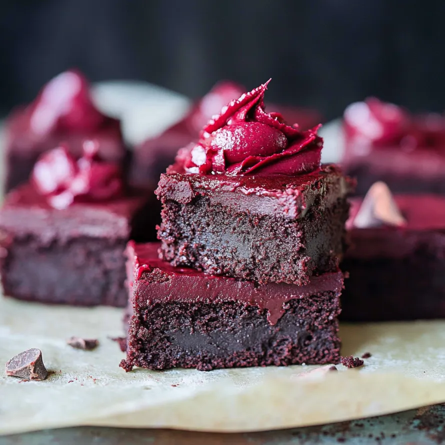 A slice of chocolate cake with a cherry on top.