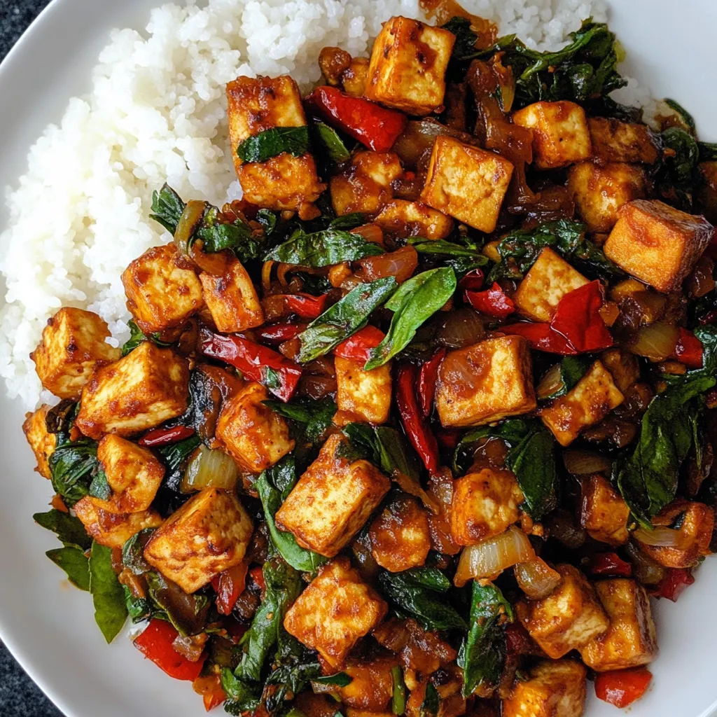 A plate of rice and tasty stir-fry.