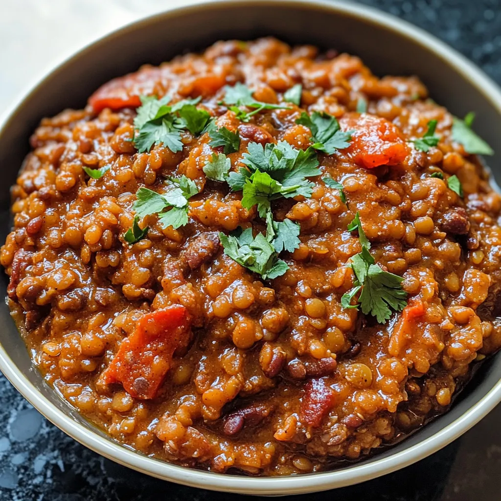 Food in a bowl with green herbs sprinkled on top.
