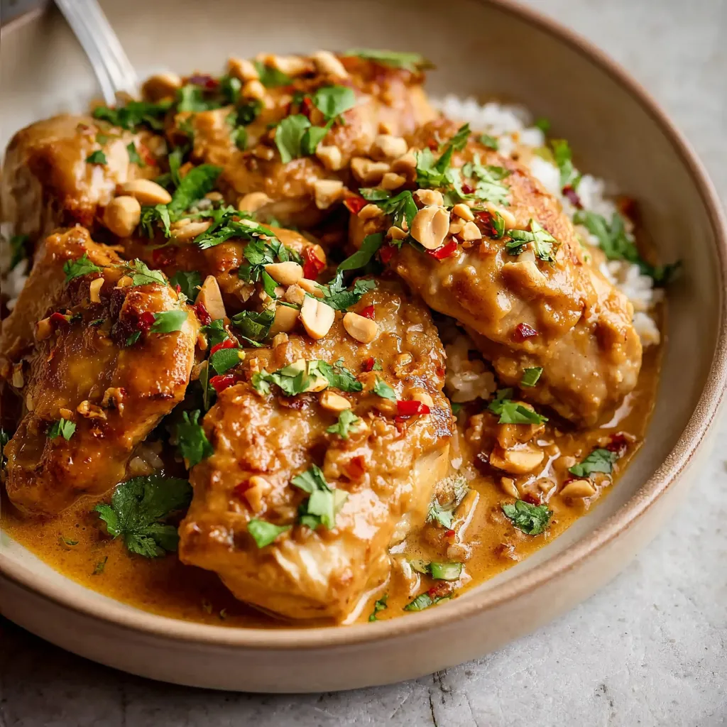A bowl of food with rice and meat.