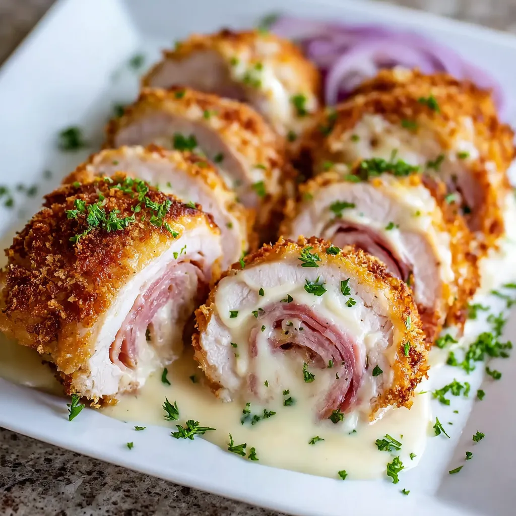 A plate of food with chicken and onions.