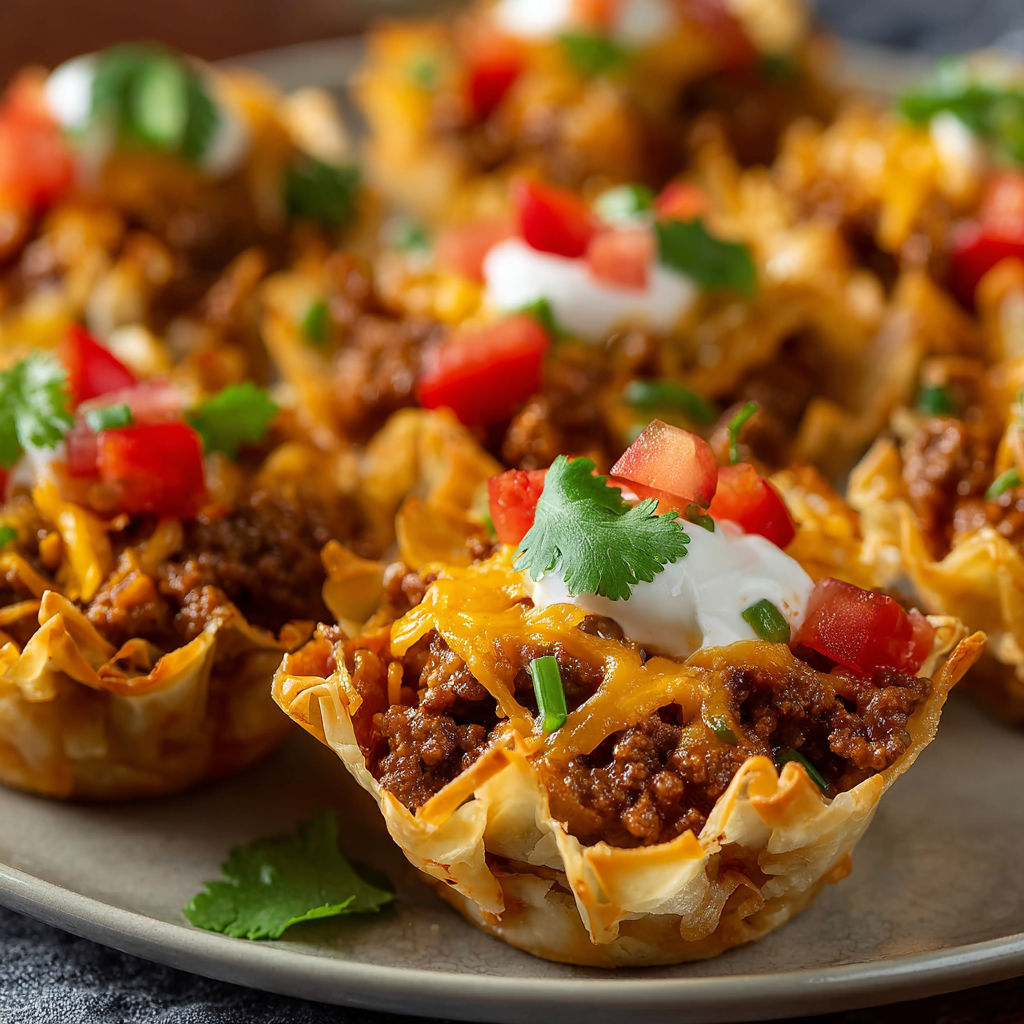 A plate of food with a variety of toppings.