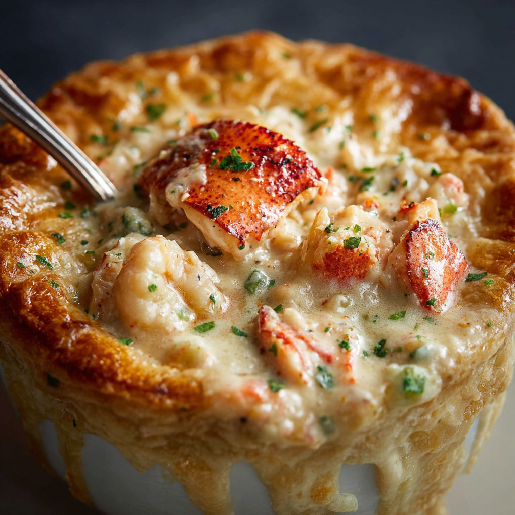 A bowl of clam chowder with a spoon in it.