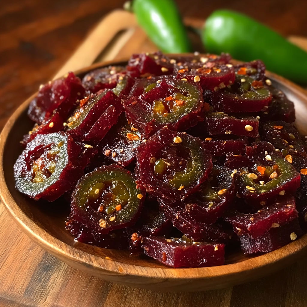 A bowl of Cranberry Jalapeño Cowboy Candy.