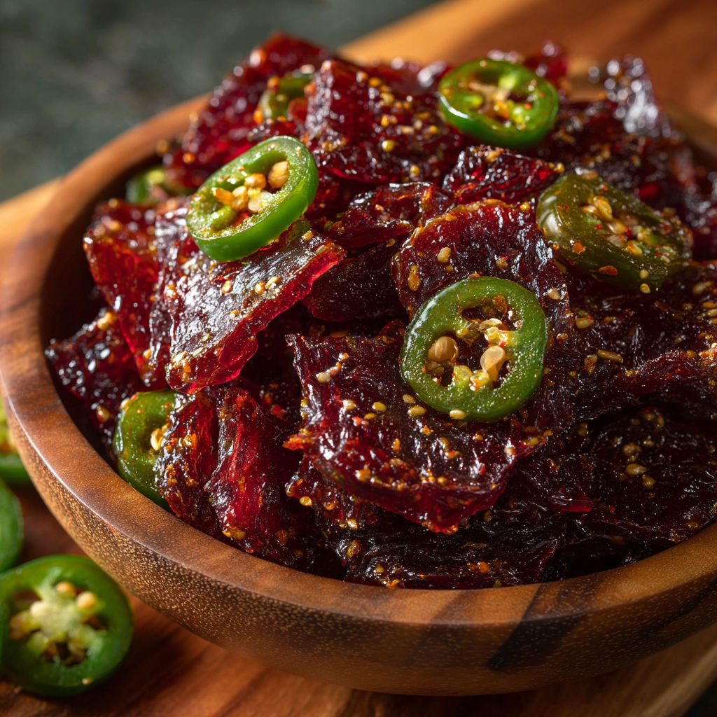 A bowl of food with jalapenos on top.