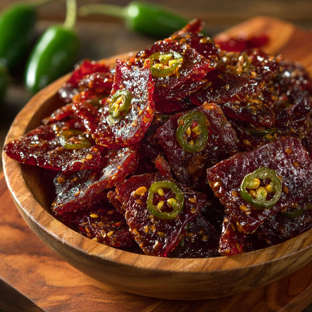 A bowl of jalapenos and peppers.