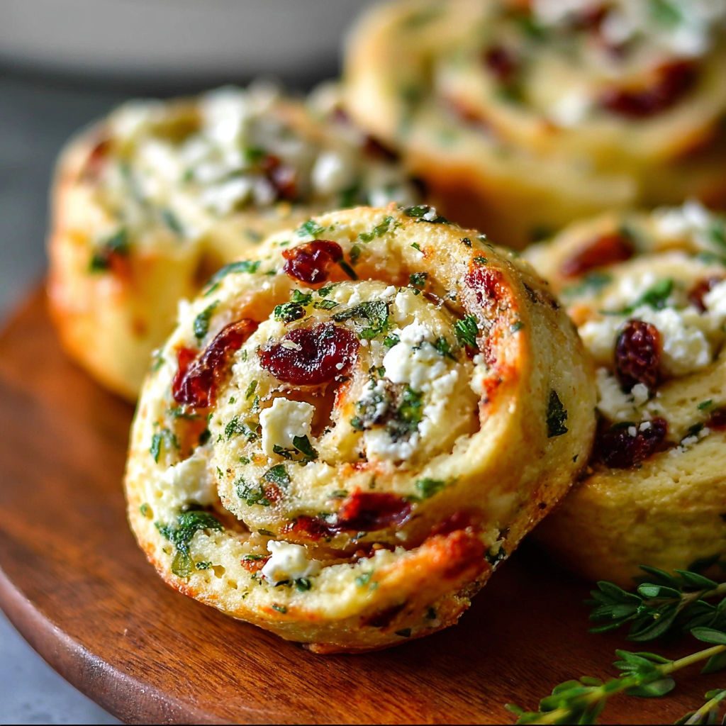 A plate of food with a blueberry and cheese roll.