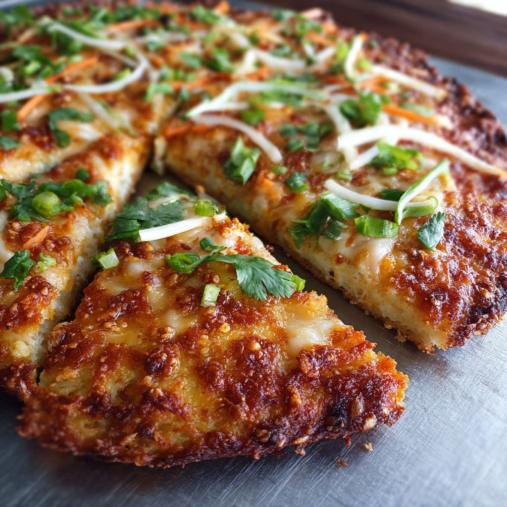 A slice of pizza with vegetables on top.