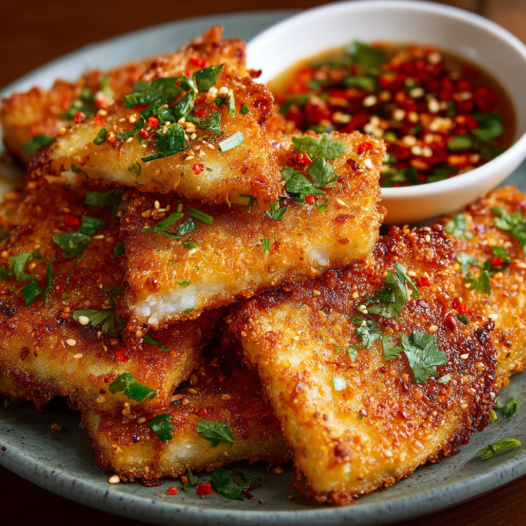 A plate of food with a bowl of sauce.