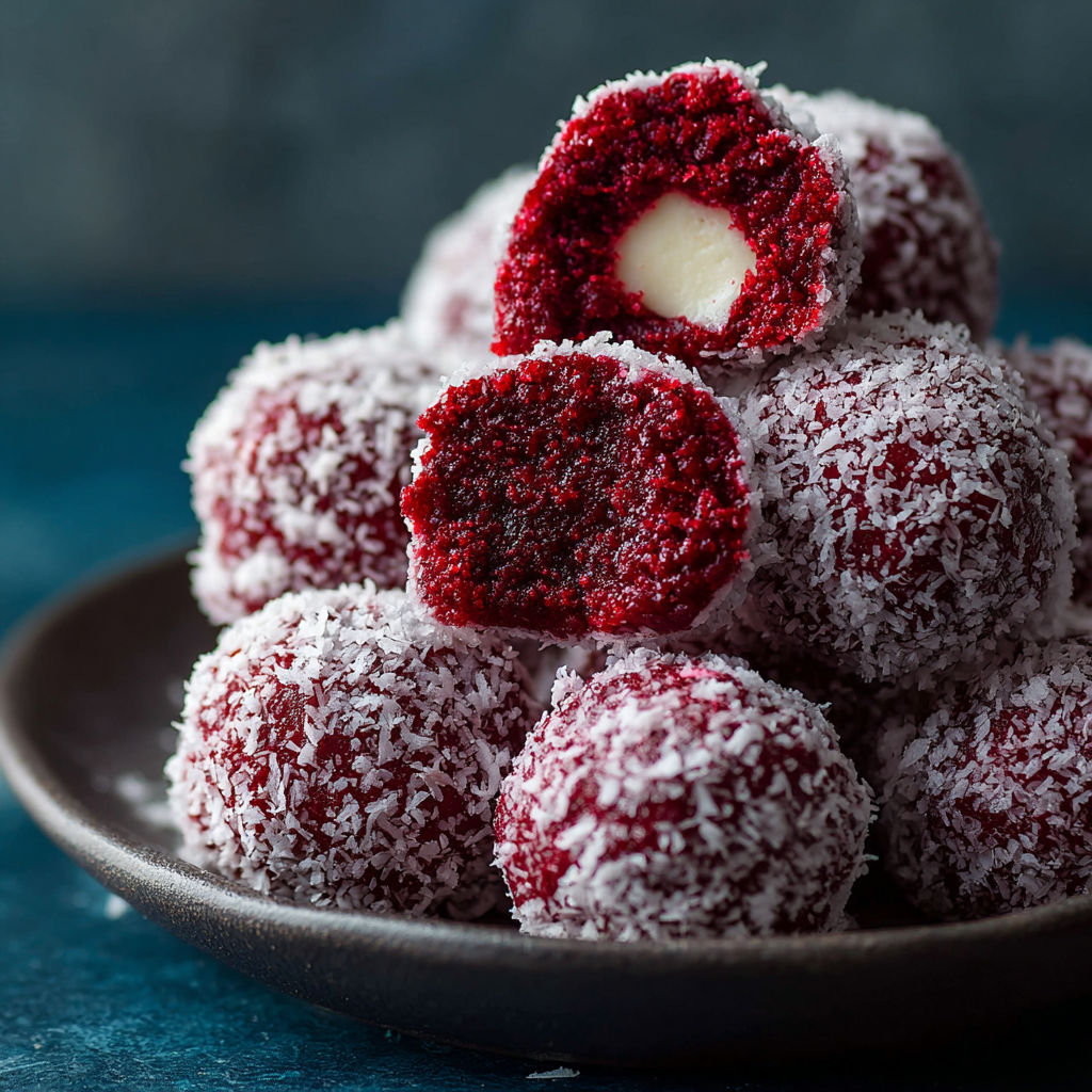 A bowl of red velvet cupcakes.
