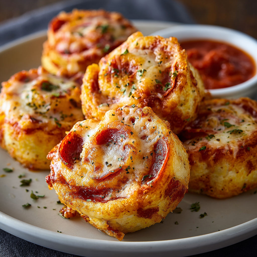 A plate of food with a dipping sauce.