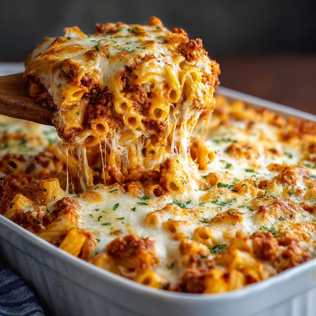 A white bowl filled with a delicious pasta dish.