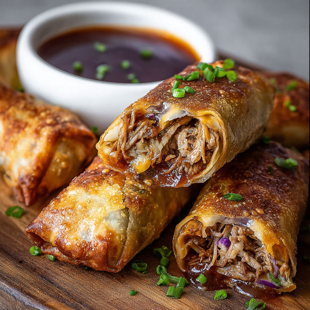 A bowl of sauce with a spoon and a plate of food.