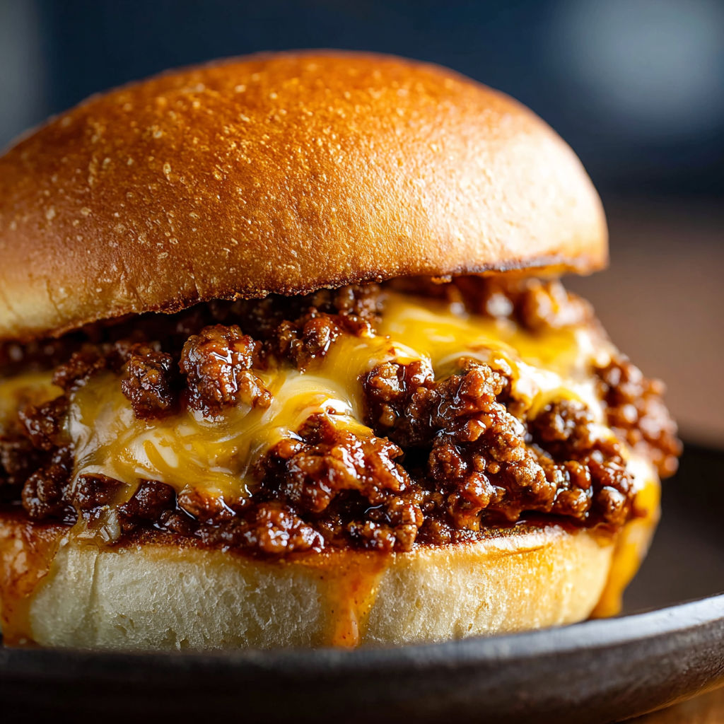A close up of a chili cheese burger.