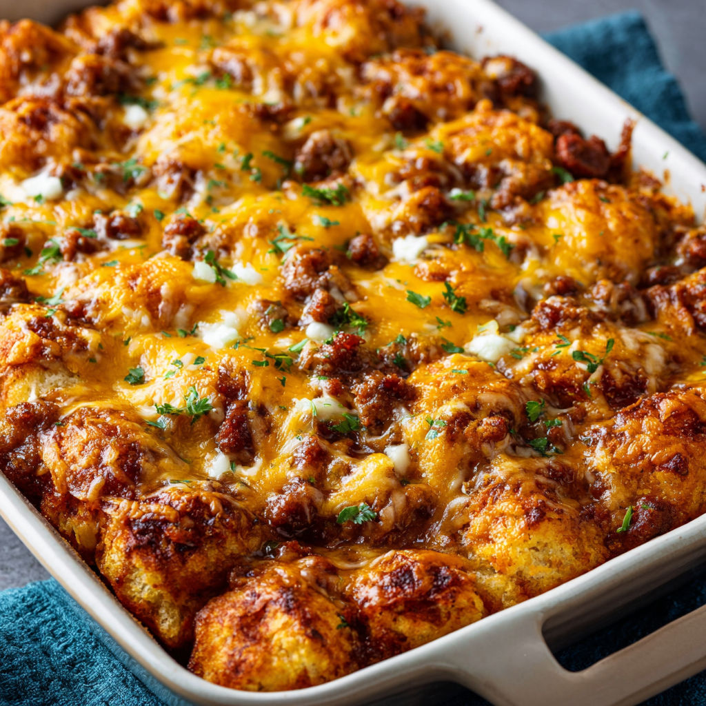 A dish of food with the word "Casserole" written on it.
