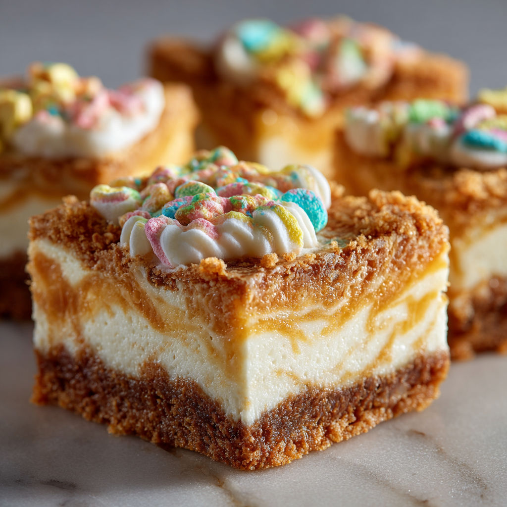 A close up of a dessert with a yellow and brown color scheme.