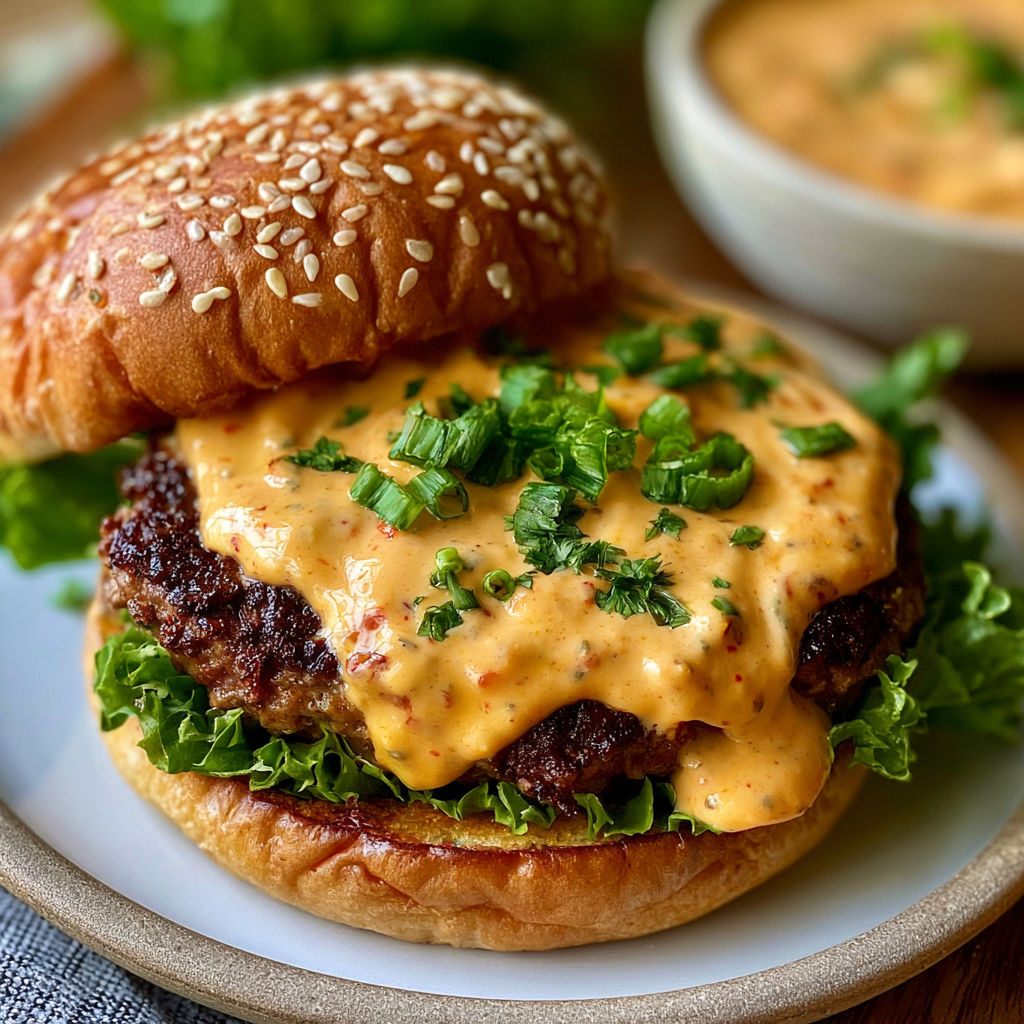 A sandwich with lettuce and cheese.