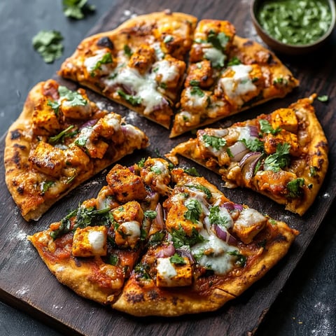 A pizza showing off loads of toppings.