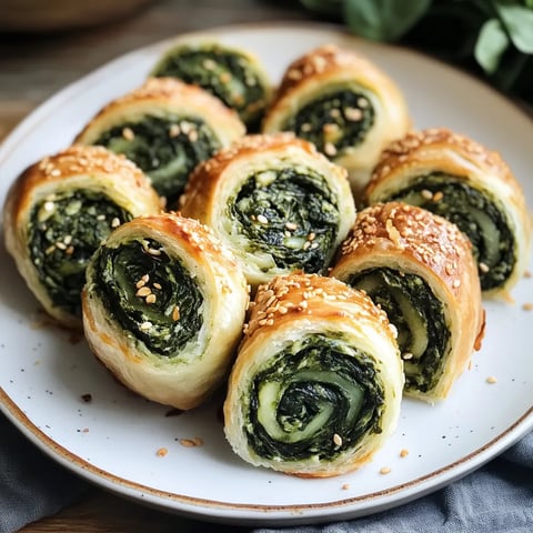 Food piled high with green and golden colors on a plate.