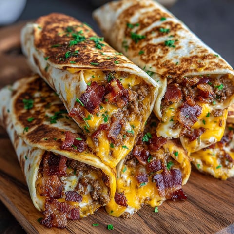 A burger with bacon and cheese.