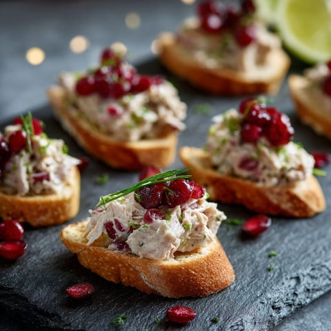 A plate of smoked mackerel pate with cranberry, lime and ginger on Melba toasts.