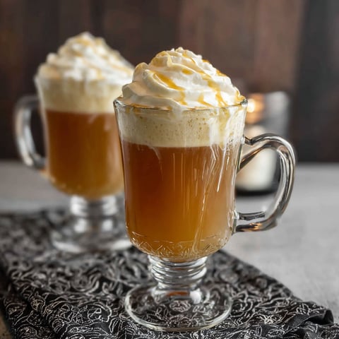 Two glasses of Butterbeer.
