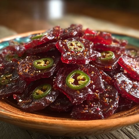 A bowl of Cranberry Jalapeño Cowboy Candy.