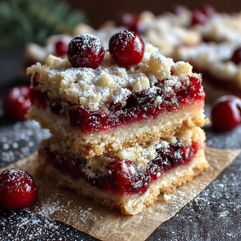 A stack of Christmas Cherry Bars.