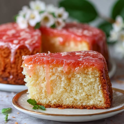 A slice of cake with a flower on top.